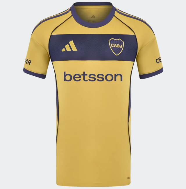 2025-26 Boca Juniors Away Soccer Jersey Shirt